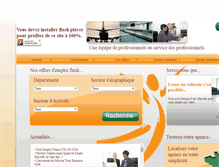 Tablet Screenshot of isadeveloppement.com
